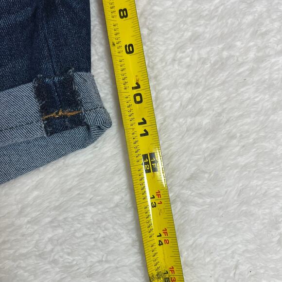 Kendall + Kylie Drifter High Rise Denim Shorts 13/31 Distressed Casual Chic - Picture 4 of 7